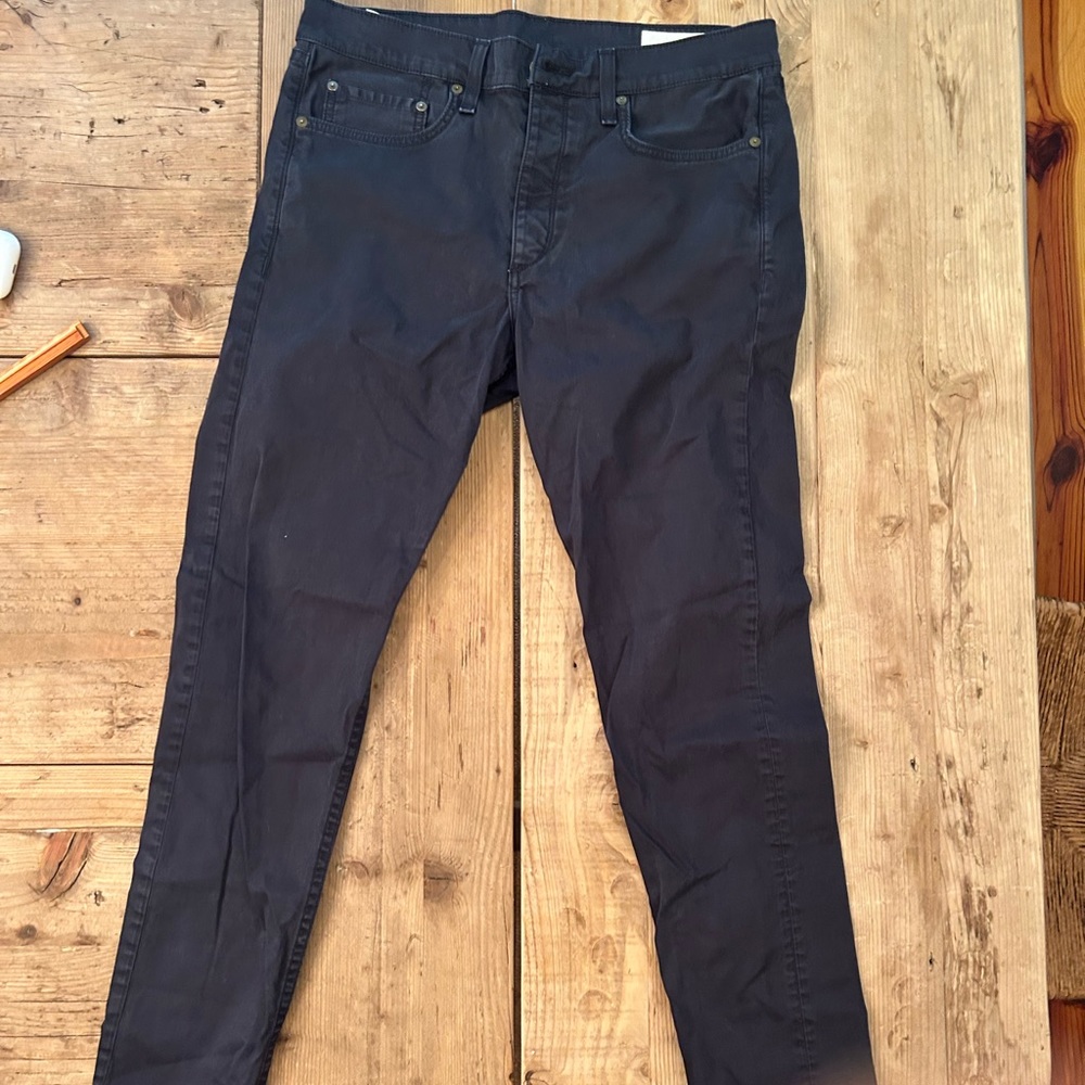Rag & bone standard fit 1 extra slim chino pants